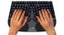 CLEAVE Keyboard - Encourages Ergonomic Positioning