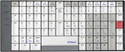 Click to enlarge TypeMatrix EZ Reach Keyboard - 2020 series - 2030 layout