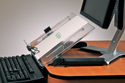 Freestanding Adjustable InLine Document Holder - Optimum Document Positioning