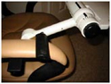 Click to enlarge The WorkComfort Tray: attaches to chair (securely fastened)