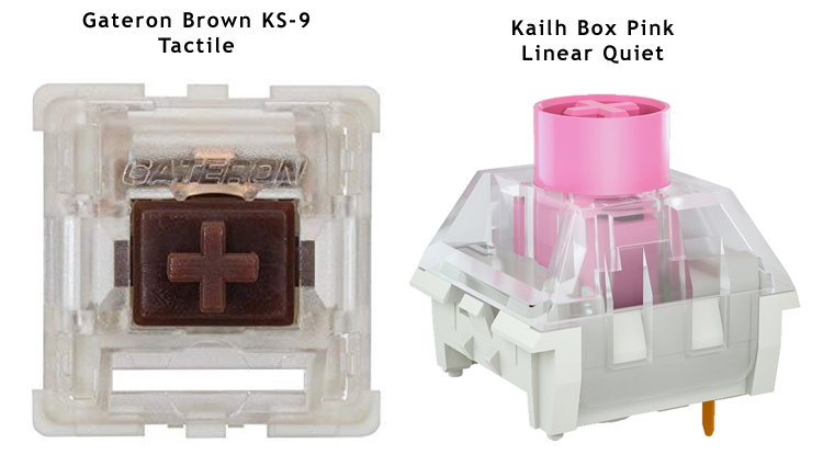 Tactile Mechanical Keyswitches