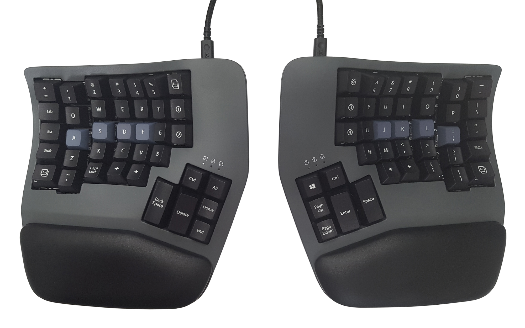 Separate Keyboard Modules for Each Hand