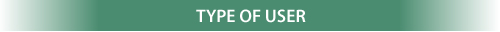 Type of User
